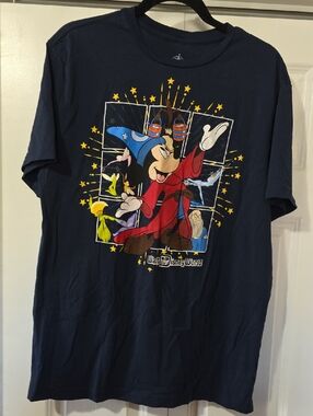 Disney  Blue Sorcerer Mickey Graphic Tee